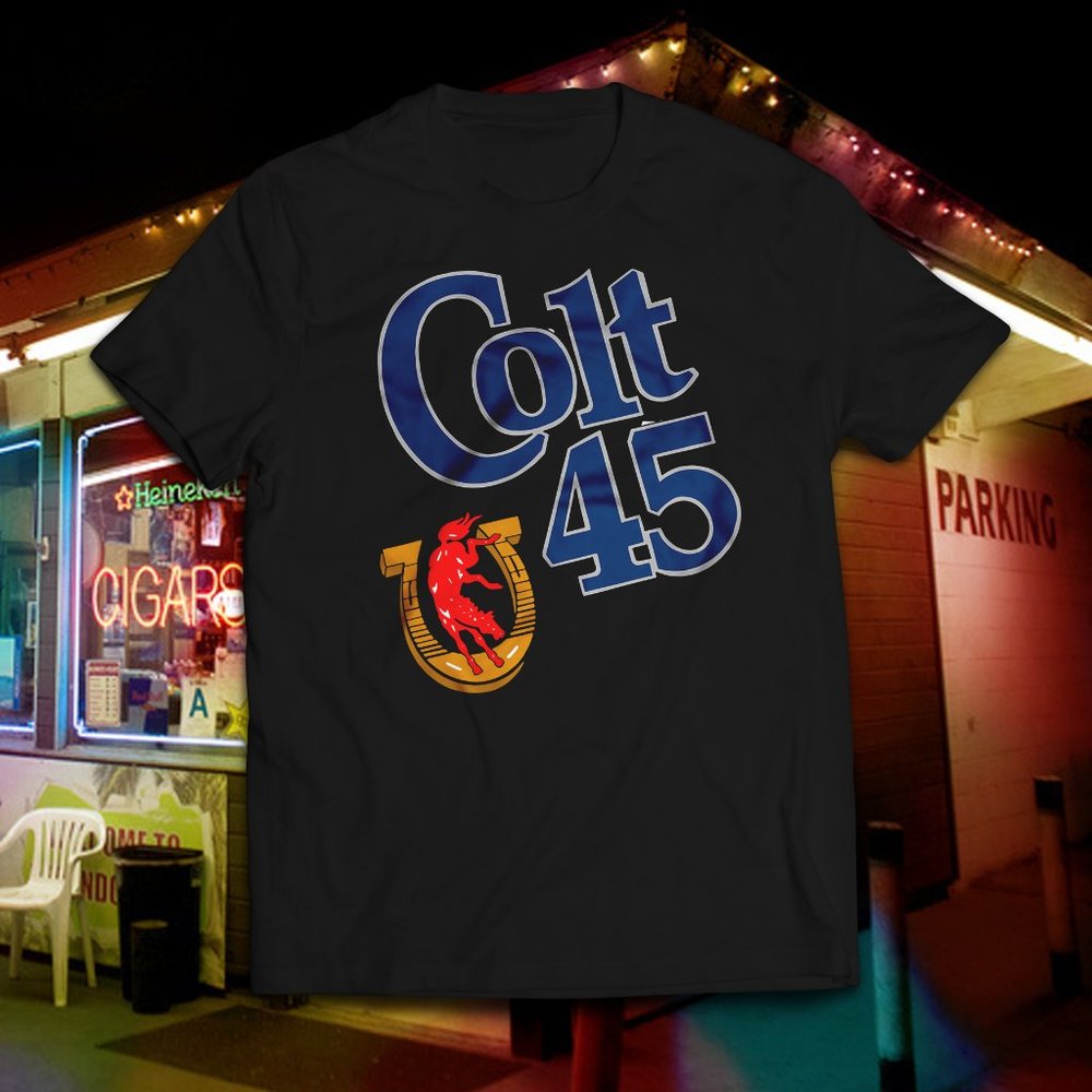 Colt 45 Black Malt Liquor Tee